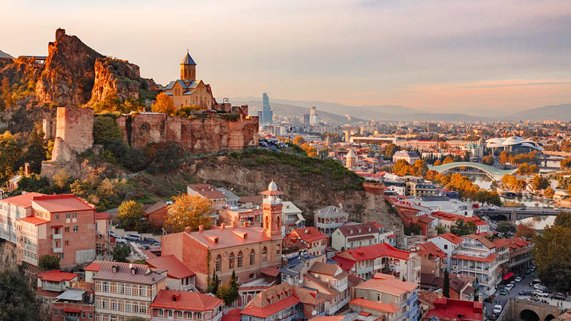 Tbilisi i Georgien.