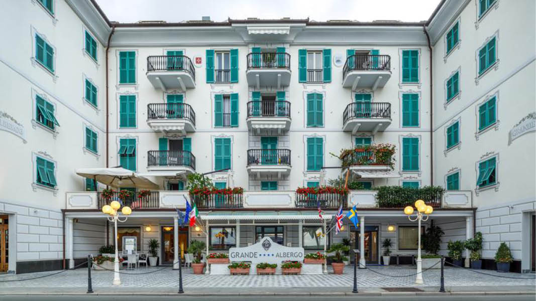 Hotell Grande Albergo 4 stjrnor i Cinque Terre, Italien.