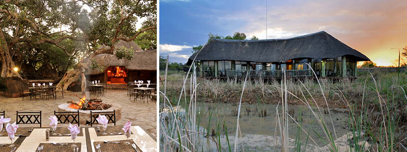 Lodge / boende i Sydafrika.