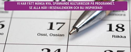 Banner fr resekalender. 