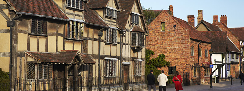 Shakespeares f�delsestad Stratford Upon Avon, England.