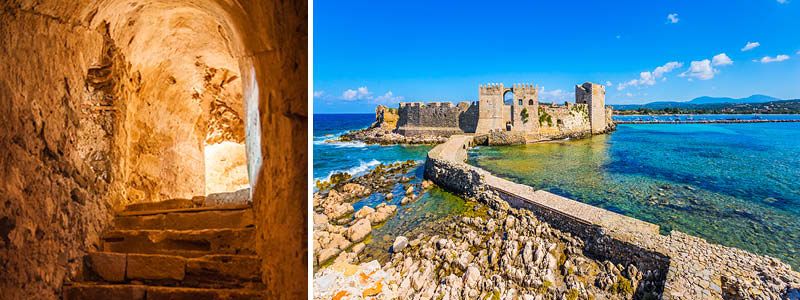 Methoni i Grekland.