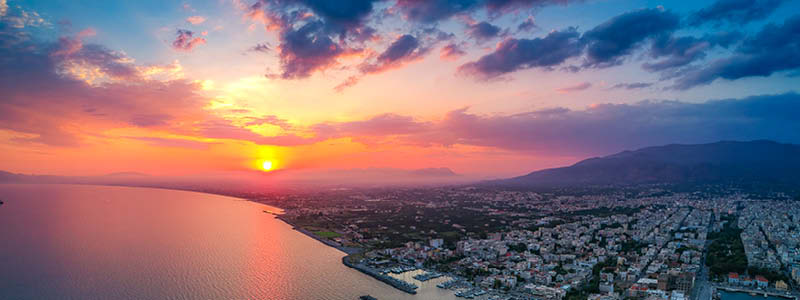Kalamata i Grekland.