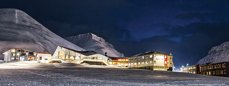 Radisson Blu Hotel p Svalbard, Norge.