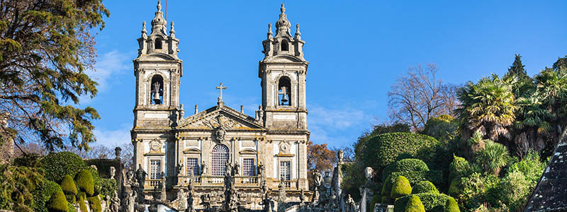 Braga Bom Jesus do Monte i Portugal.