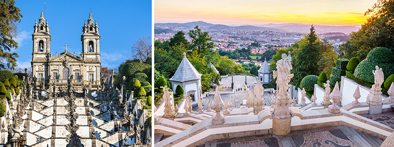 Braga Bom Jesus do Monte i Portugal.