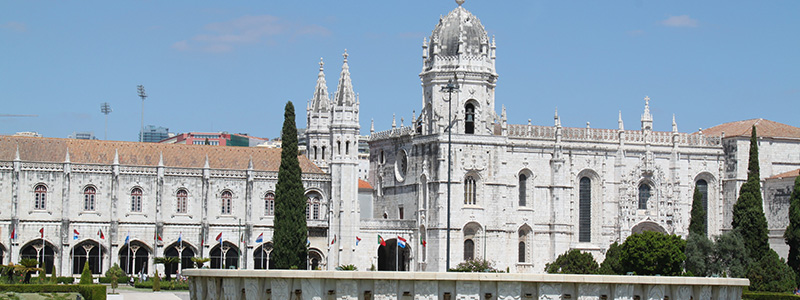 Jeronimus kloster i Lissabon, Portugal.