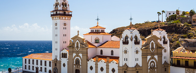 Candelaria-basilikan på Teneriffa.