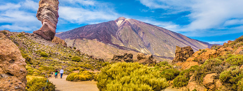 Nationalparken Teide på Teneriffa.