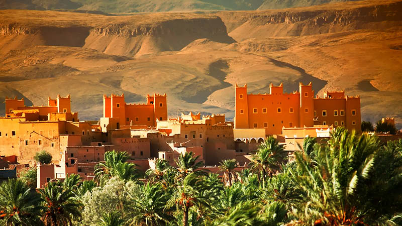 Ait Benhaddou i Marocko.