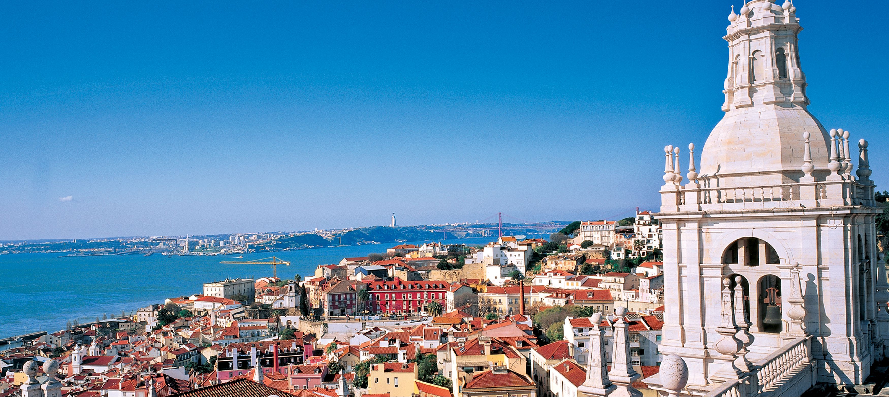 utsikt ver lissabon, storstaden vid havet