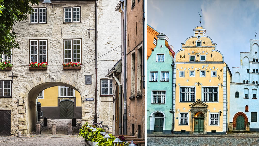 sevrdheter i Riga som svenska porten och de tre brderna, p julresa till riga