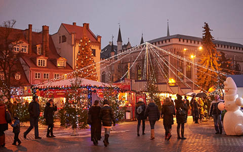 Julmarknad i Riga