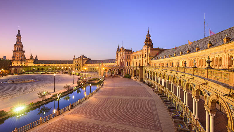 Plaza España i Sevilla