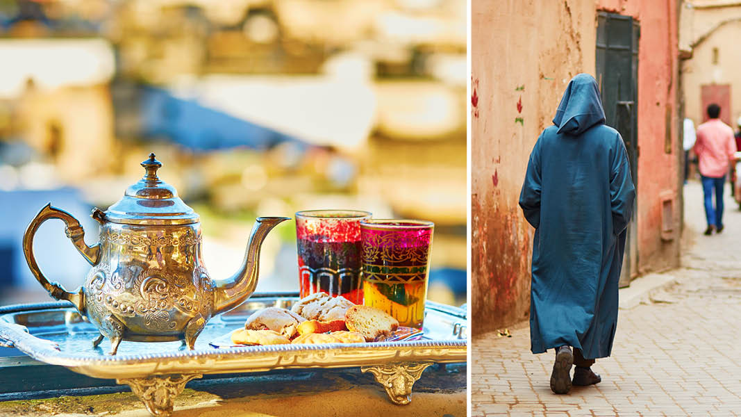 Te og hverdagsliv i Marokko