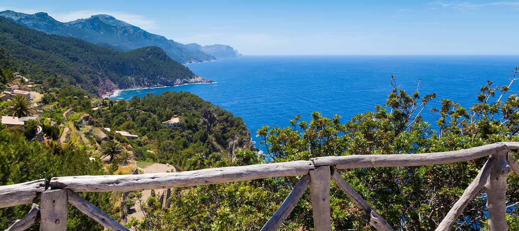 Fantastiske udsigter p Mallorca, Spanien
